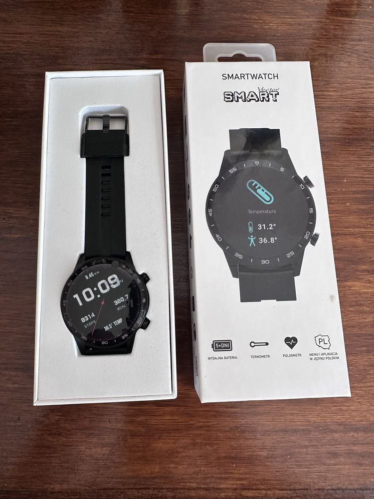 Smartwatch Cectos Smart VCTR-32-22BK nowy