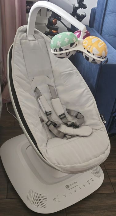 4moms MamaRoo 5 wielofunkcyjna huśtwaka-leżaczek Classic Grey