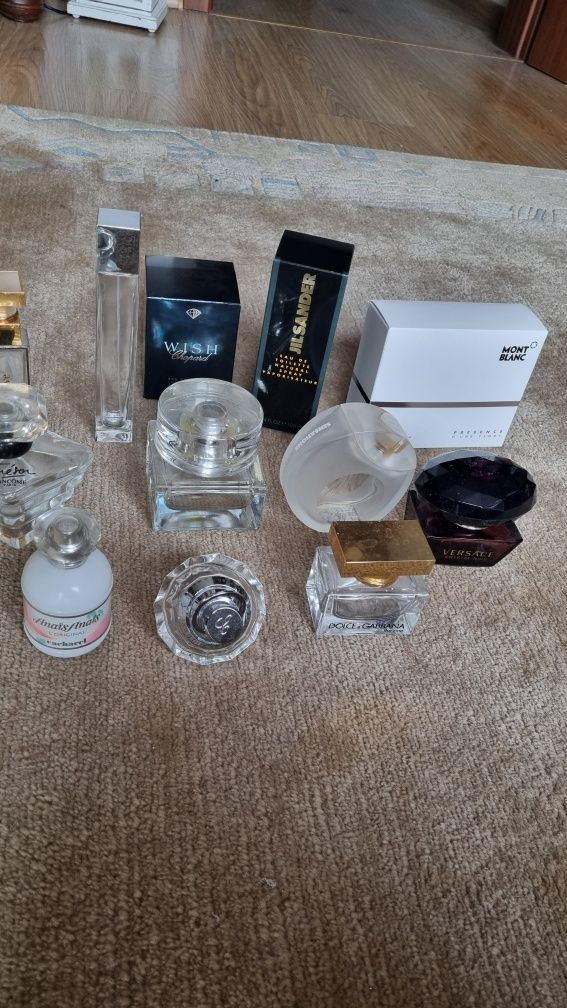 Buteleczki i flakoniki po perfumach