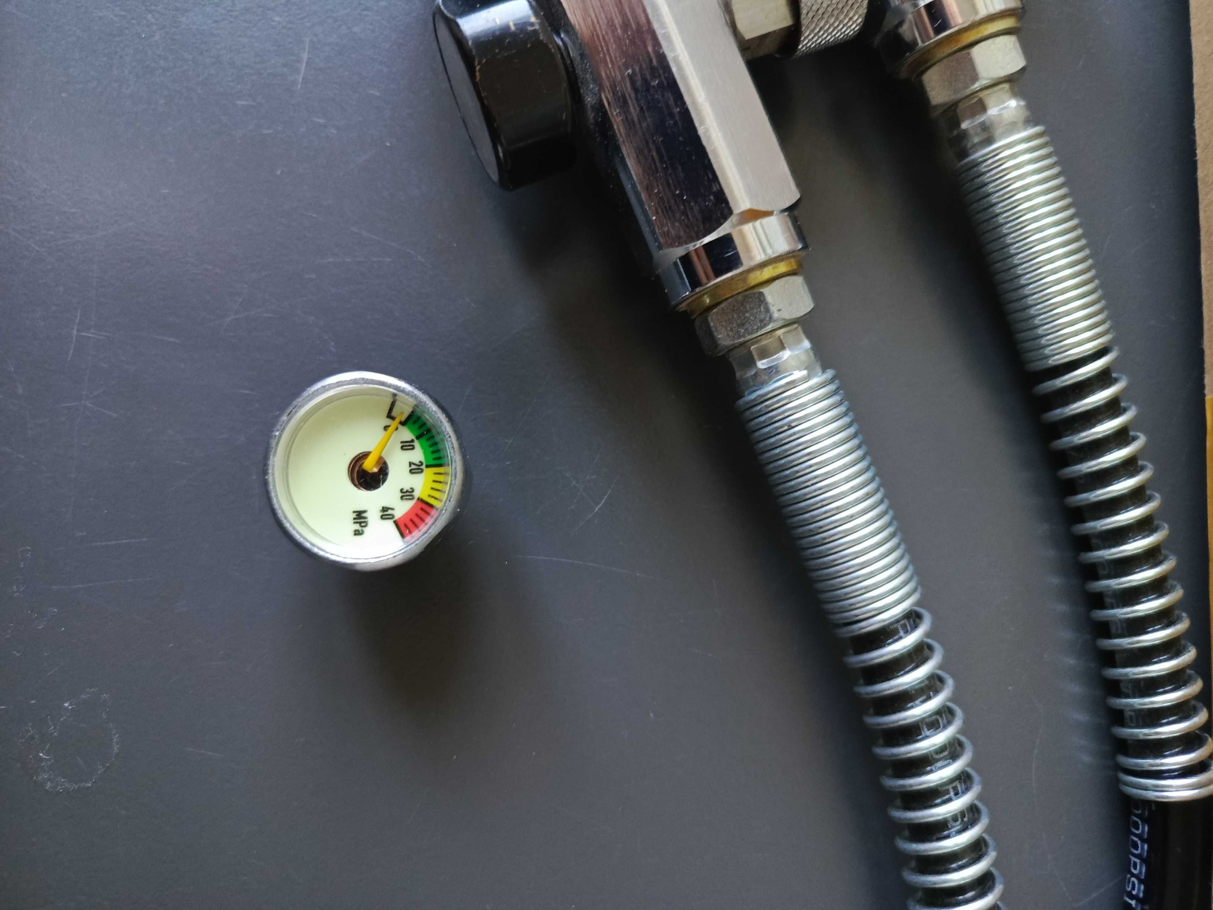 Adapter przetoczka ładujący HPA + przetoczka tlen i CO2 argon itp.
