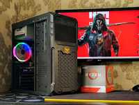 ПК RX570 +Ryzen+ 8/16Gb DDR4 игровой компьютер AORUS Gaming s-AM4