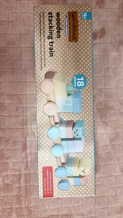 Дерев'яний  Поїзд конструктор