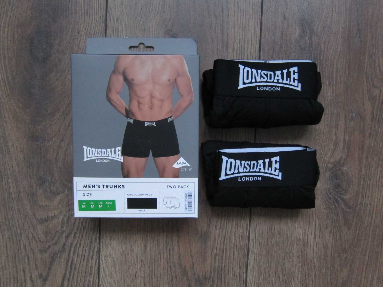 Трусы мужские боксеры в комплекте 2 шт от Lonsdale, оригинал
