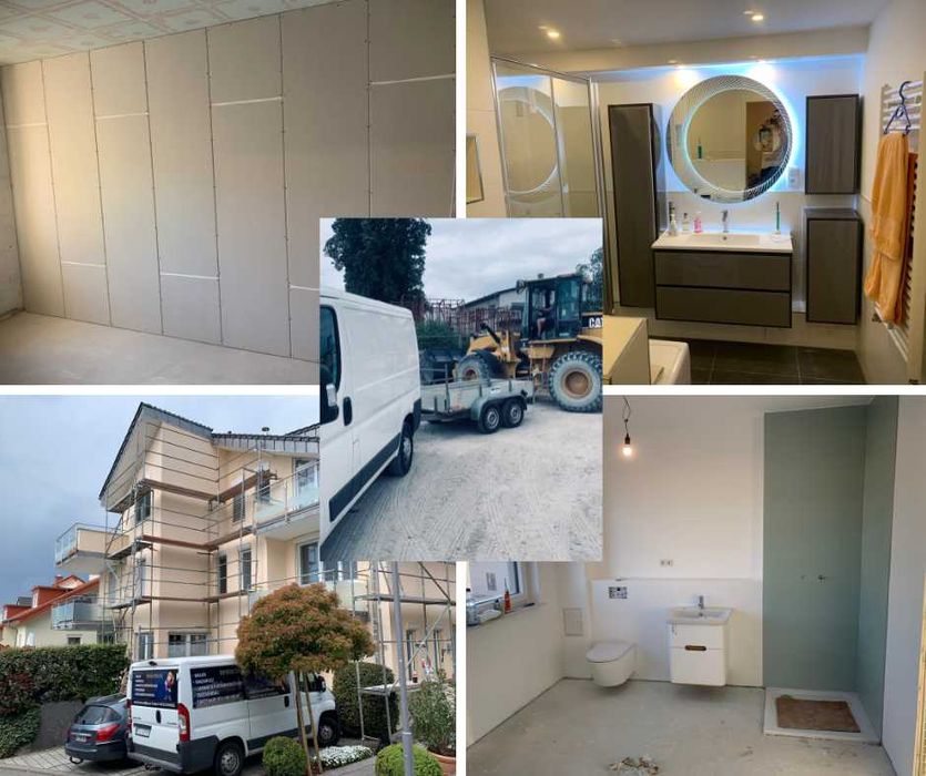 Usługi Remontowe-Budowlane, Minikoparka