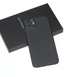 Ультратонкий карбоновый чехол для iPhone / Айфон X