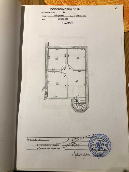 Будинок 203,2 м, великий підвал, ділянка 0,0162 га Дідовиця Вишгород