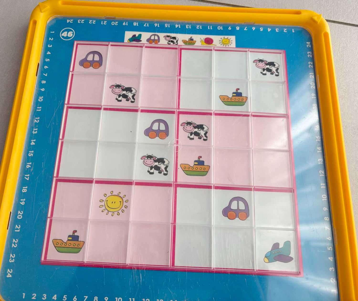 SUDOKU dla dzieci (moje pierwsze sudoku)