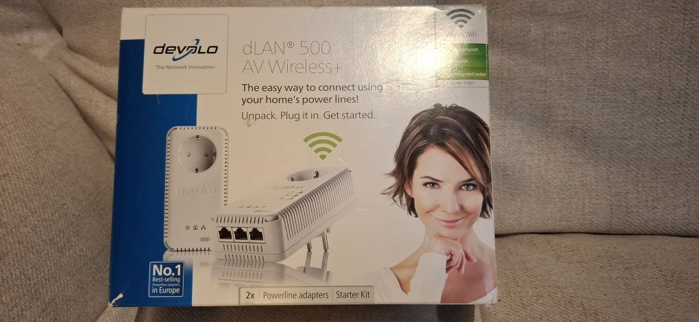 Powerline Devolo DLAN AV Wirless+ 500mbps