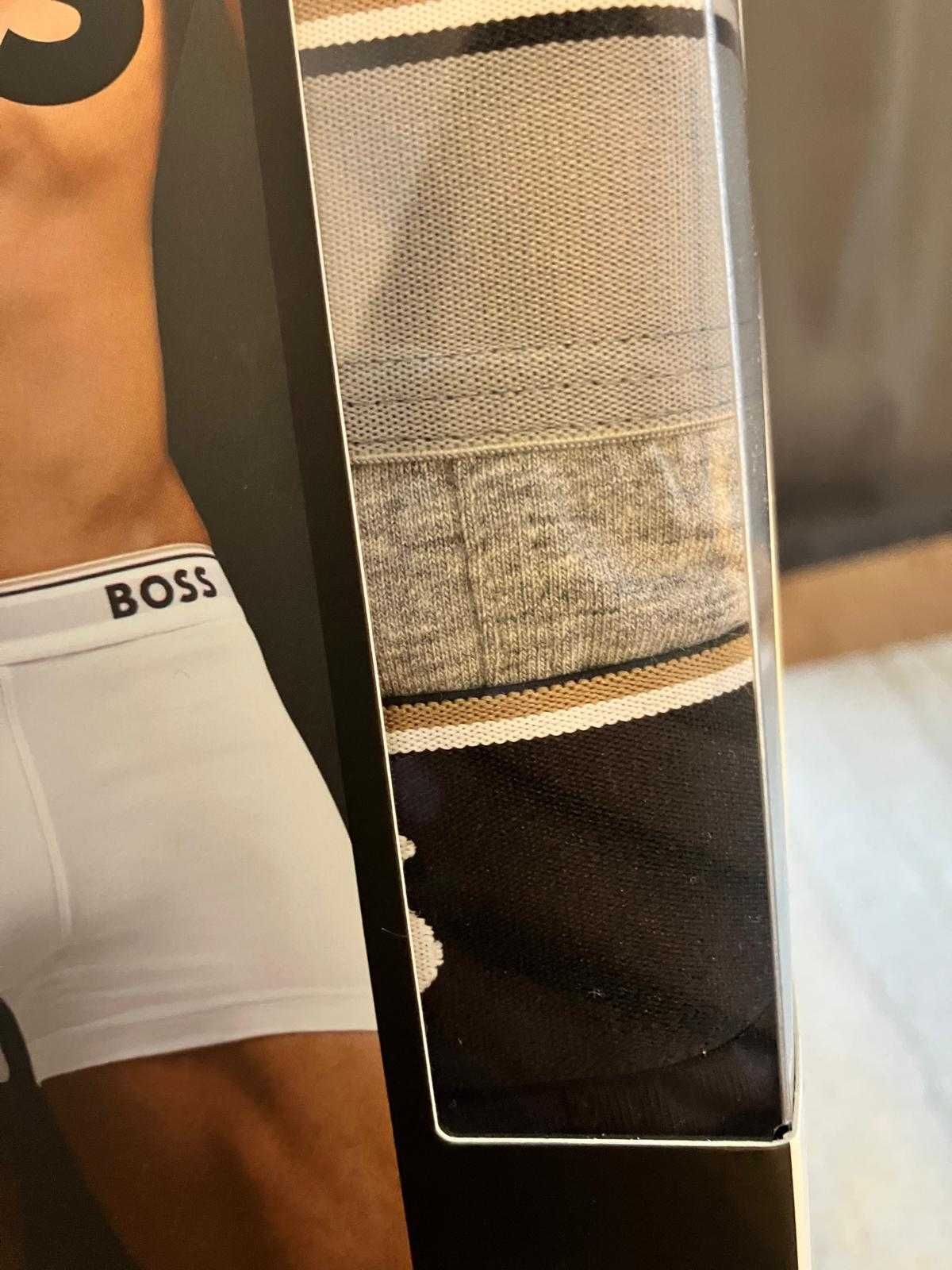 boxers novos em caixa tamanho M BOSS algodão e elastano