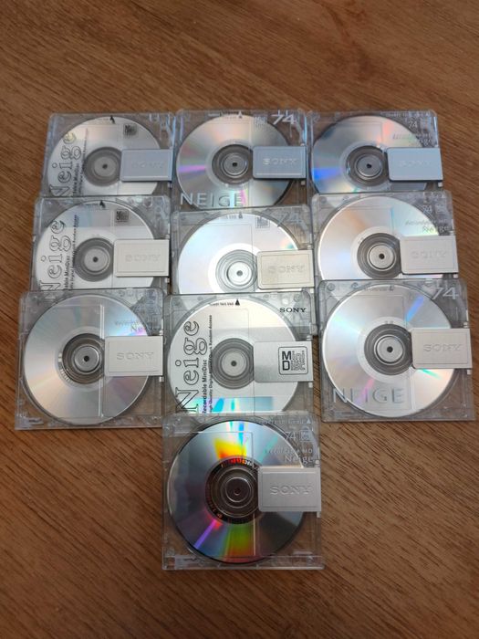 MD Minidysk SONY Niege