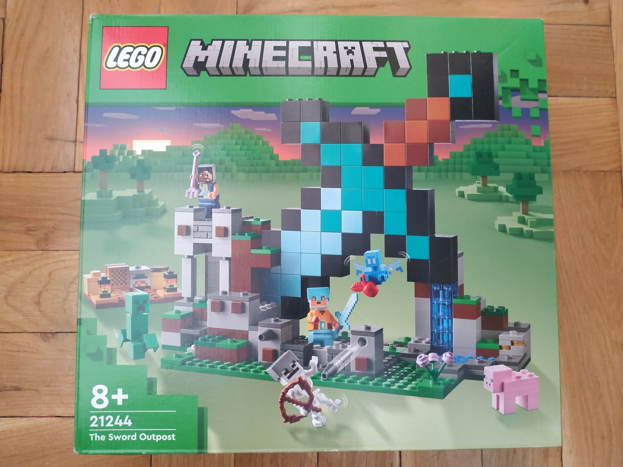 LEGO Minecraft 21244. Bastion miecza.