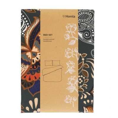 GRUBA - Pościel TAPUA bawełniana zielona 220x200 cm - OKAZJA