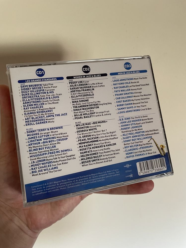 Музичний CD диск Various - Jazz & Blues (3CD) (Фірмовий)