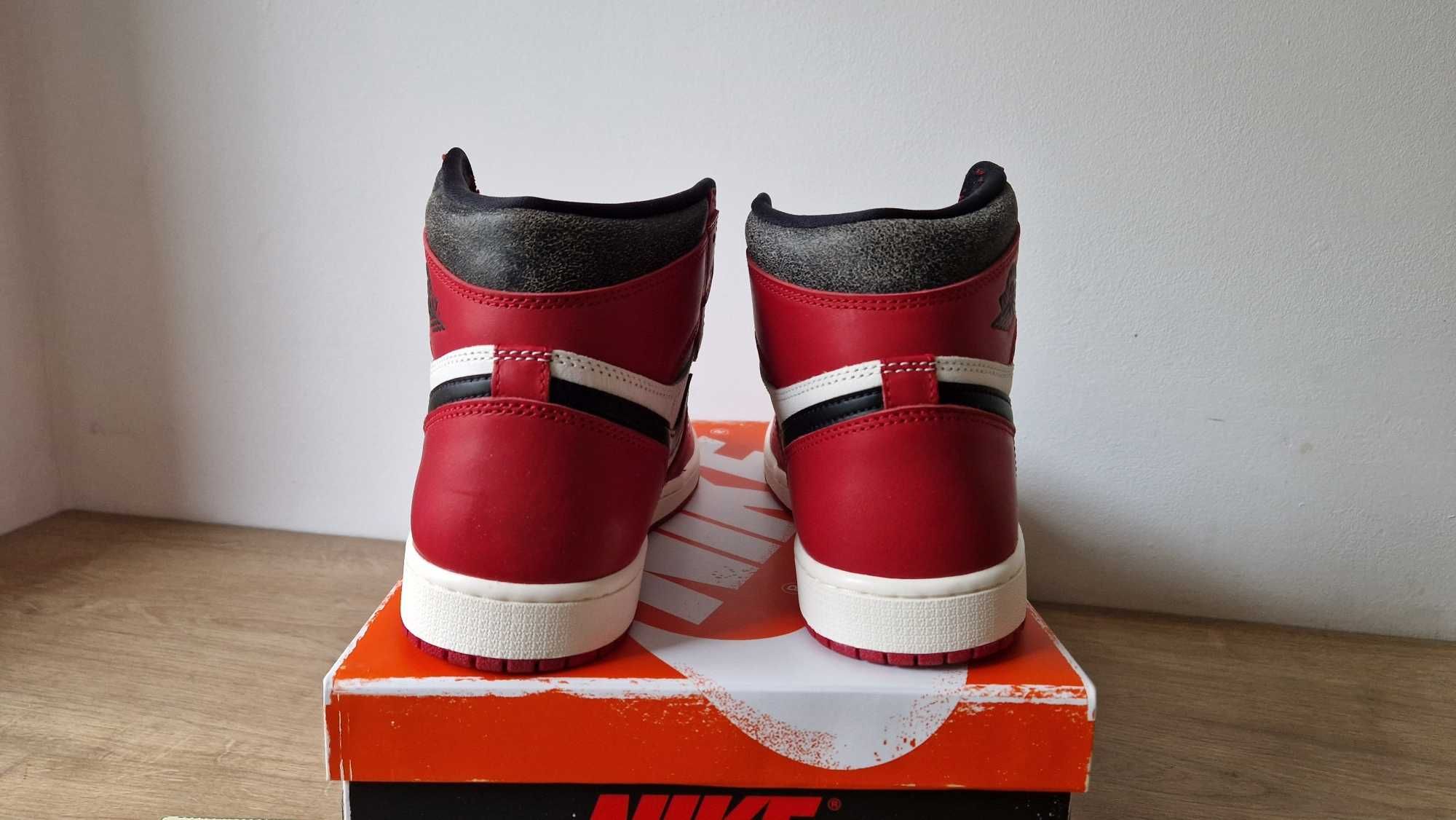 Jordan 1 Retro High OG Chicago Lost and Found nowe 42,5 EUR = 9 US 9US
