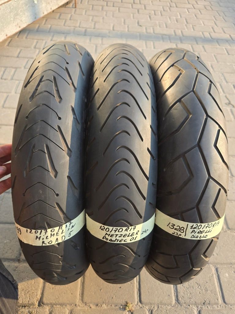 120/70ZR17 Michelin power 5 cup 120 70 pilot power Pirelli