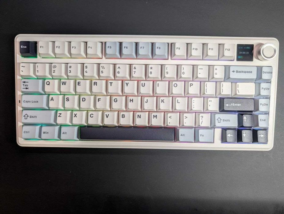 Механічна ігрова клавіатура Aula F75 MAX (з екраном)