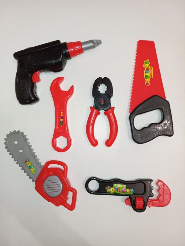 Набір іграшкових інструментів Keenway My workshop + Funny TOOL SET