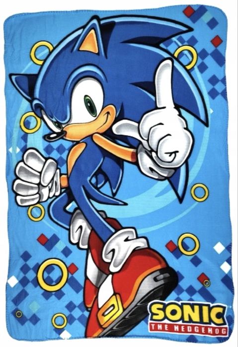 Sonic Kocyk 100 x 140cm odcienie niebieskiego Sonic Koc