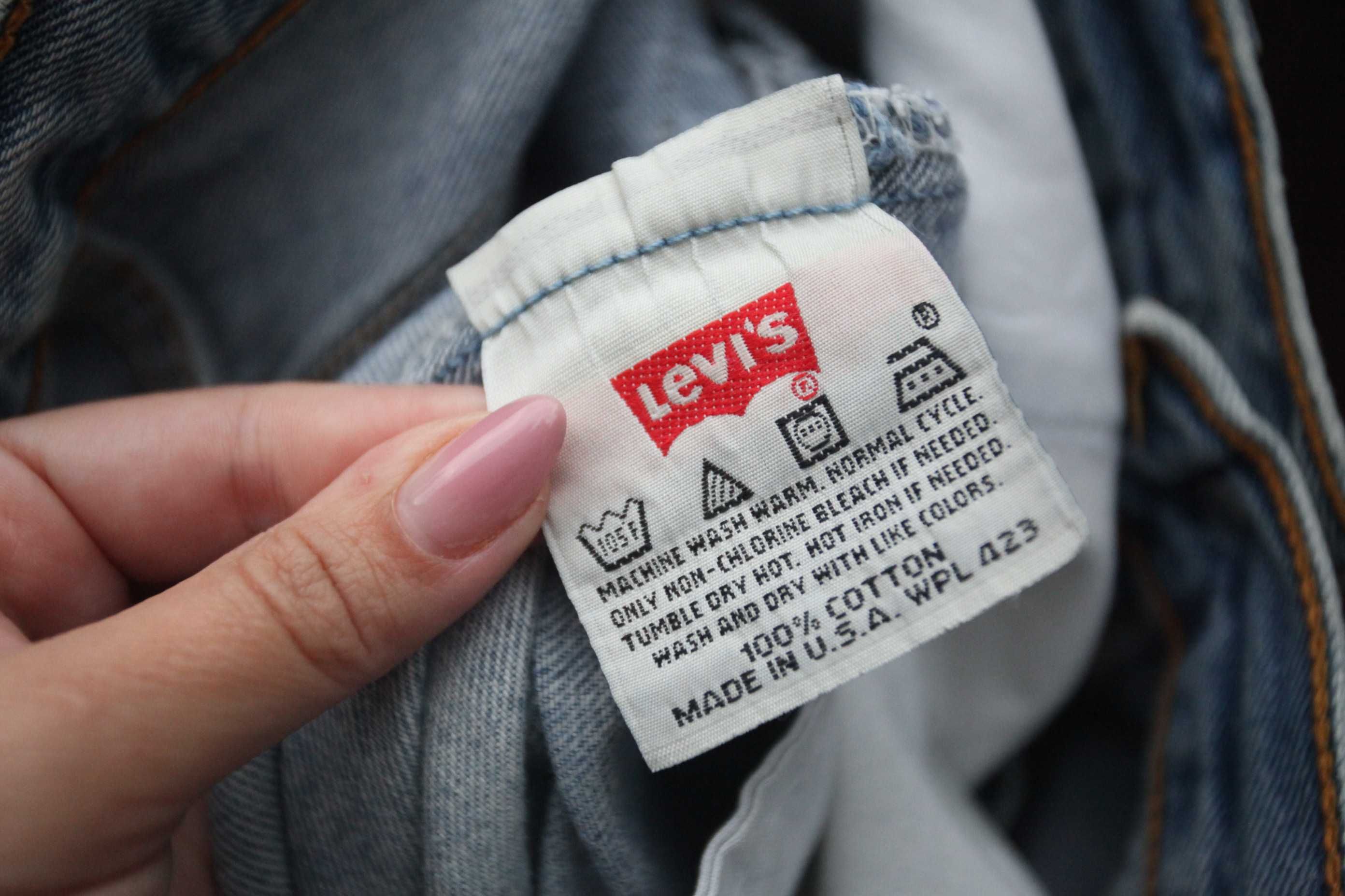 Kultowe Levi's 501 W34 L36 z oryginalnego sklepu Lewis Straus