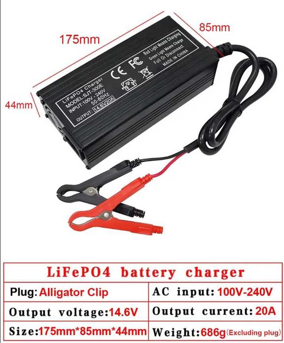 Зарядное устройство VariCore 14,6В 10А/20А и для 12В АКБ