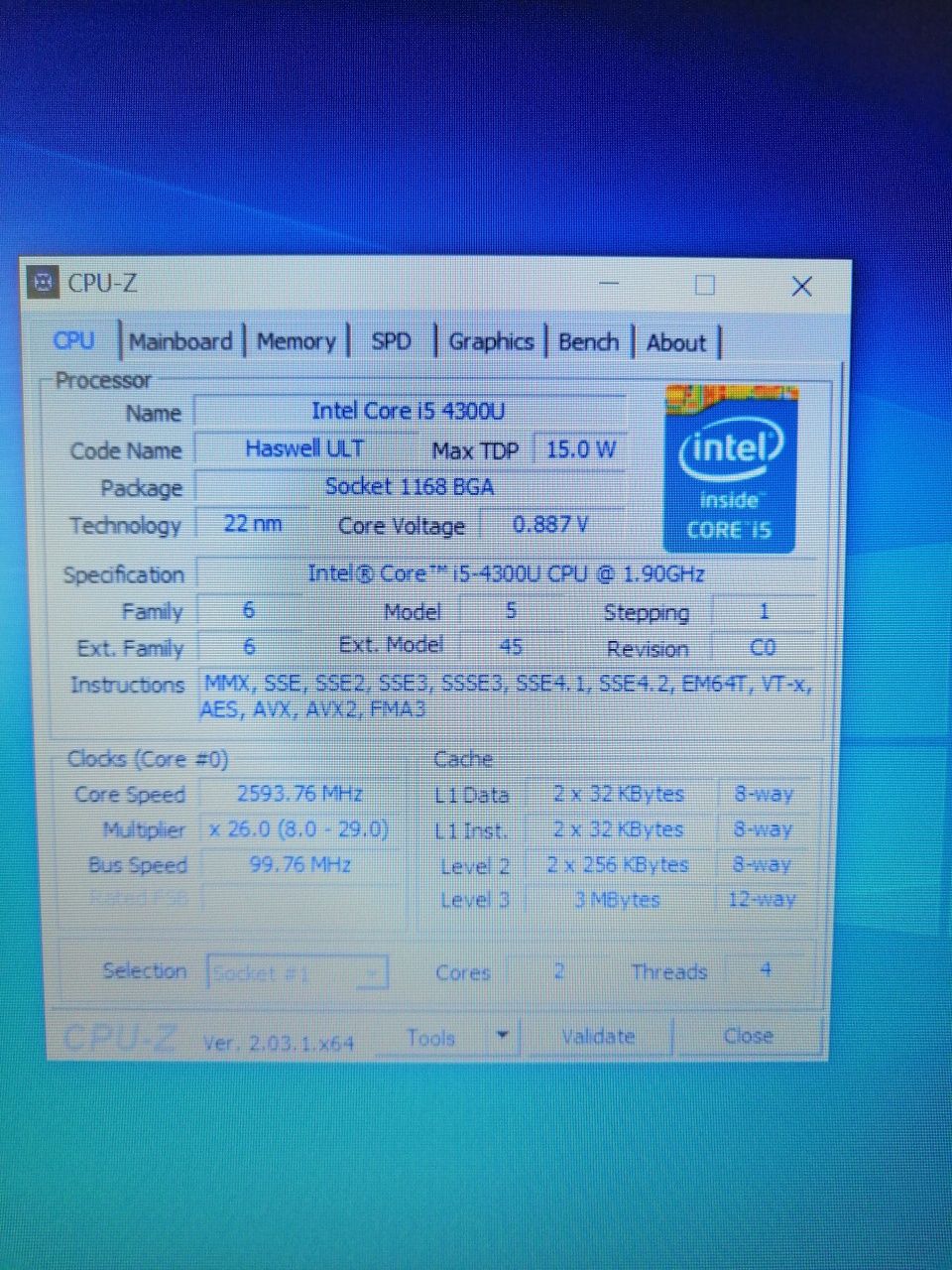 Profissional Portátil Thinkpad  i5 a 2.5 Ghz 8 GB ram SSD 180 Gb