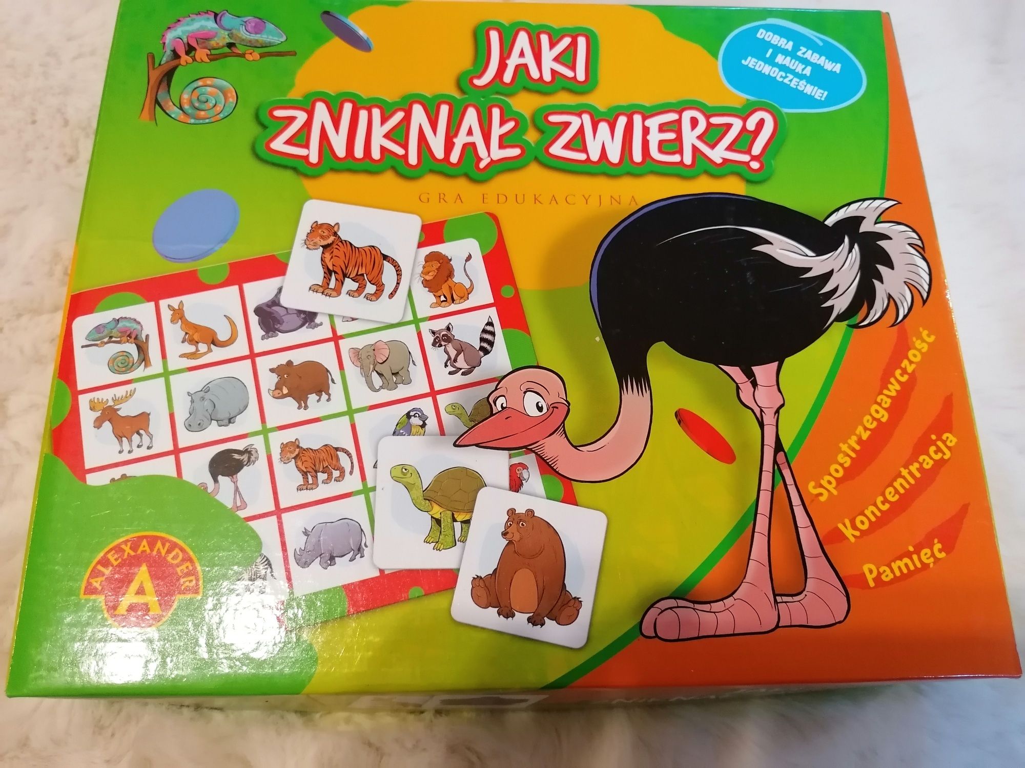 Sprzedam NOWĄ grę planszową Jak zniknął zwierz