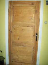 Solidne drzwi drewniane - przedwojenna jakość! Drzwi wewnętrzne