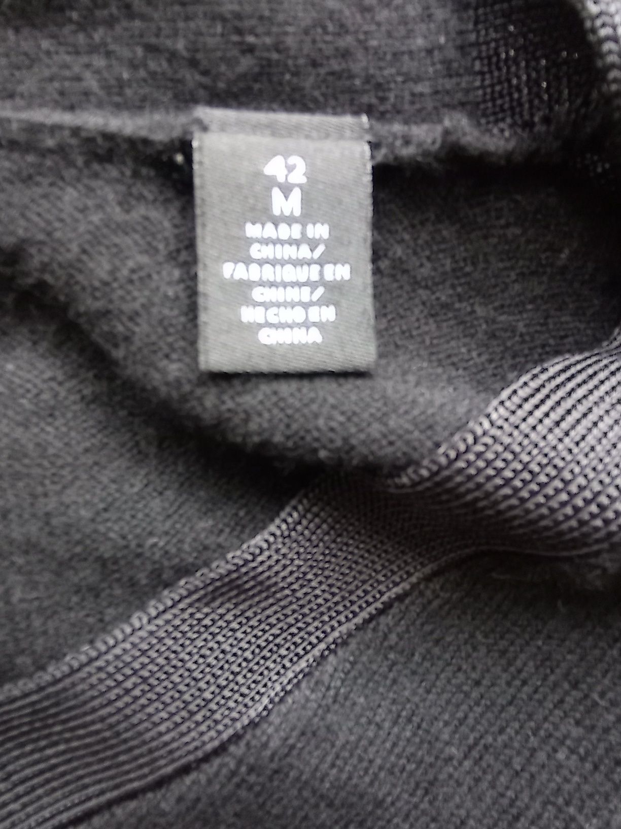 Karl Lagerfeld sweter czarny rozmiar M /L