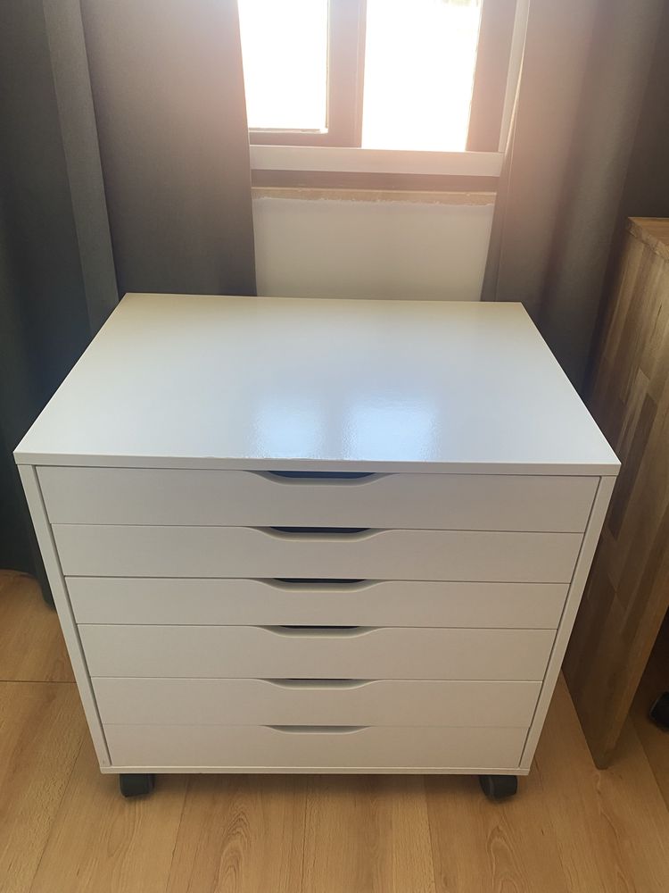 Bloco de Gavetas Alex Ikea