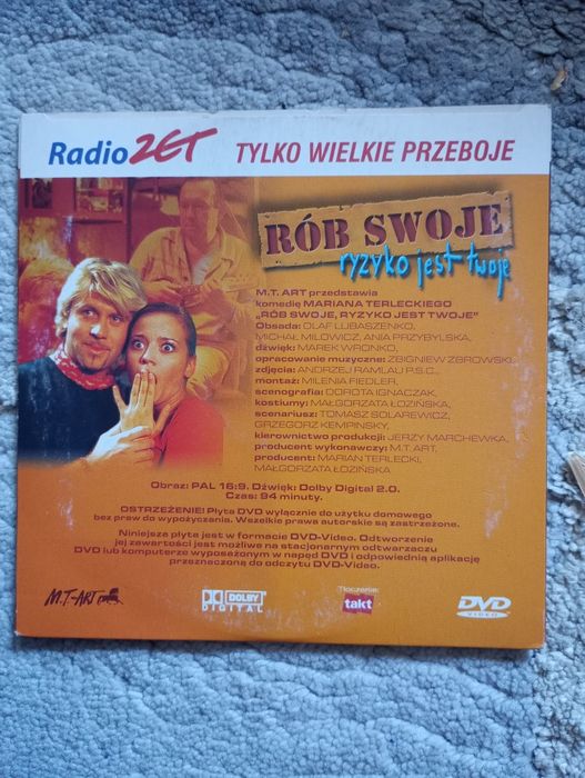 Rób swoje ryzyko jest twoje film Dvd
