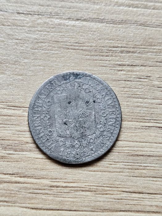 1/6 talara 1823, Prusy,  Fryderyk,  Srebro