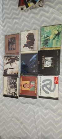Vários cd's e vários tipos de música