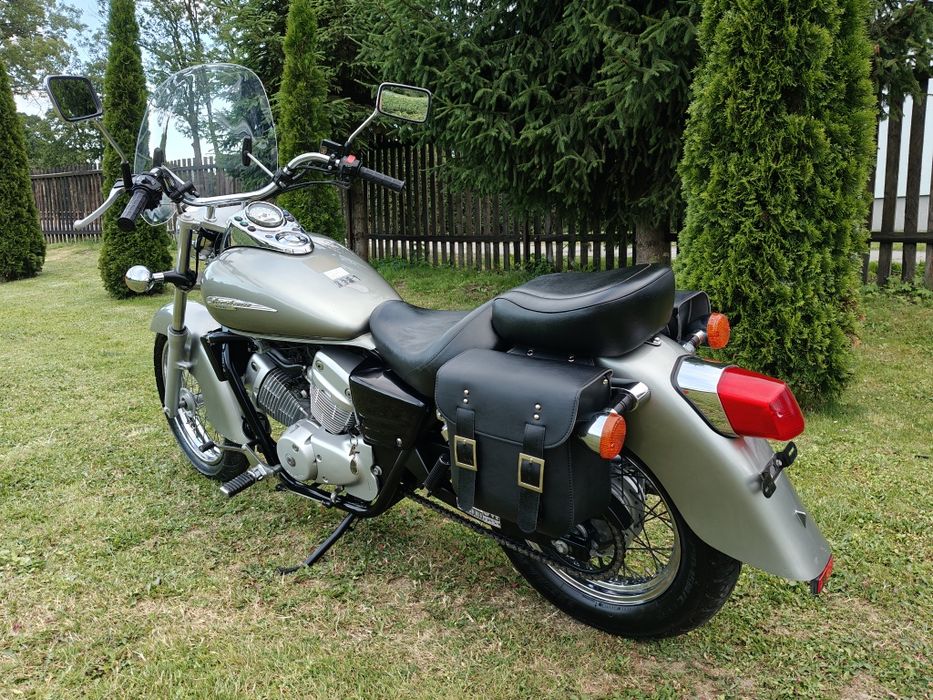 Honda Shadow 125 VT125 C * LIFT * UBRANA * kat. B Niski PRZEBIEG * xl