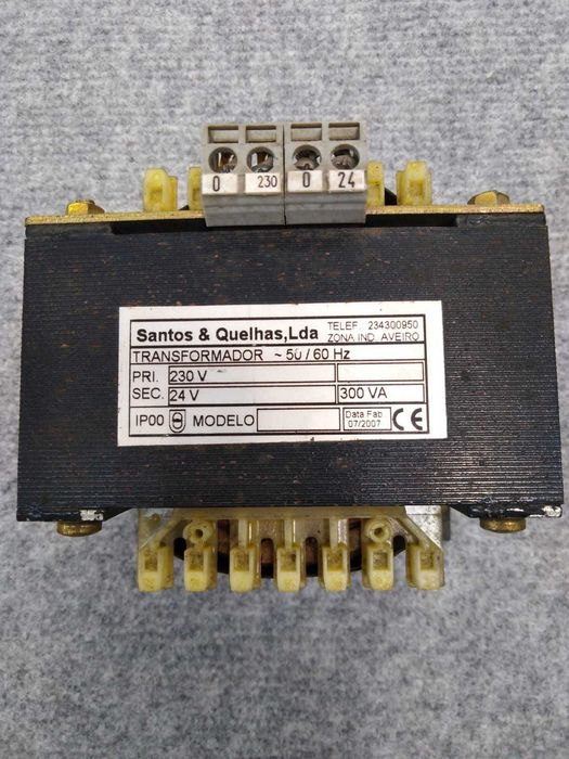 Transformador monofásico  230-24V   300VA