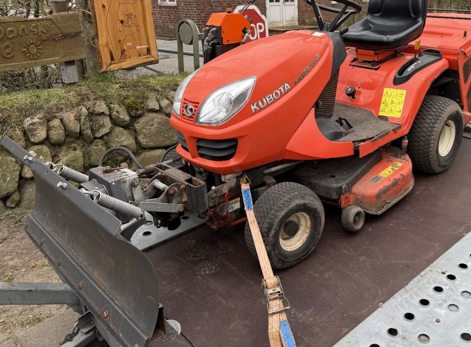 Kubota gr1600 gr2100 pług odśnieżania keraten