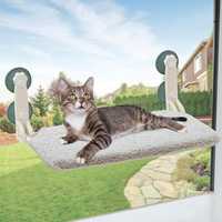 Hamak dla kota legowisko na parapet legowisko na okno szary