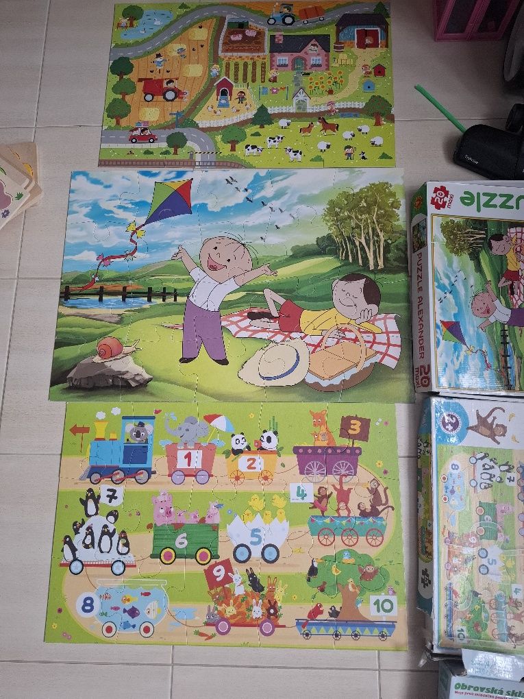 Puzzle dla dzieci 2+
