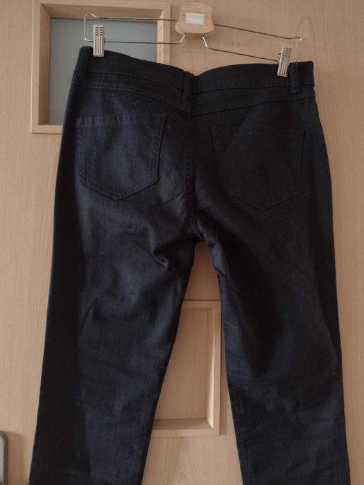 Jeansy czarne nowe 40