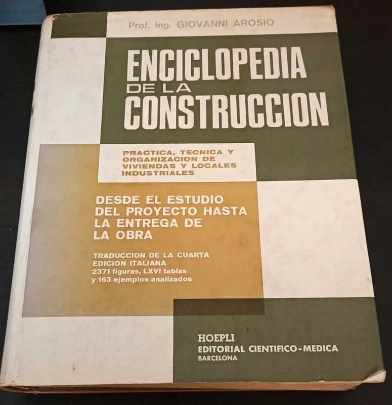 Enciclopedia de la construccion - 1969  (Espanola). Giovanni Arosio.