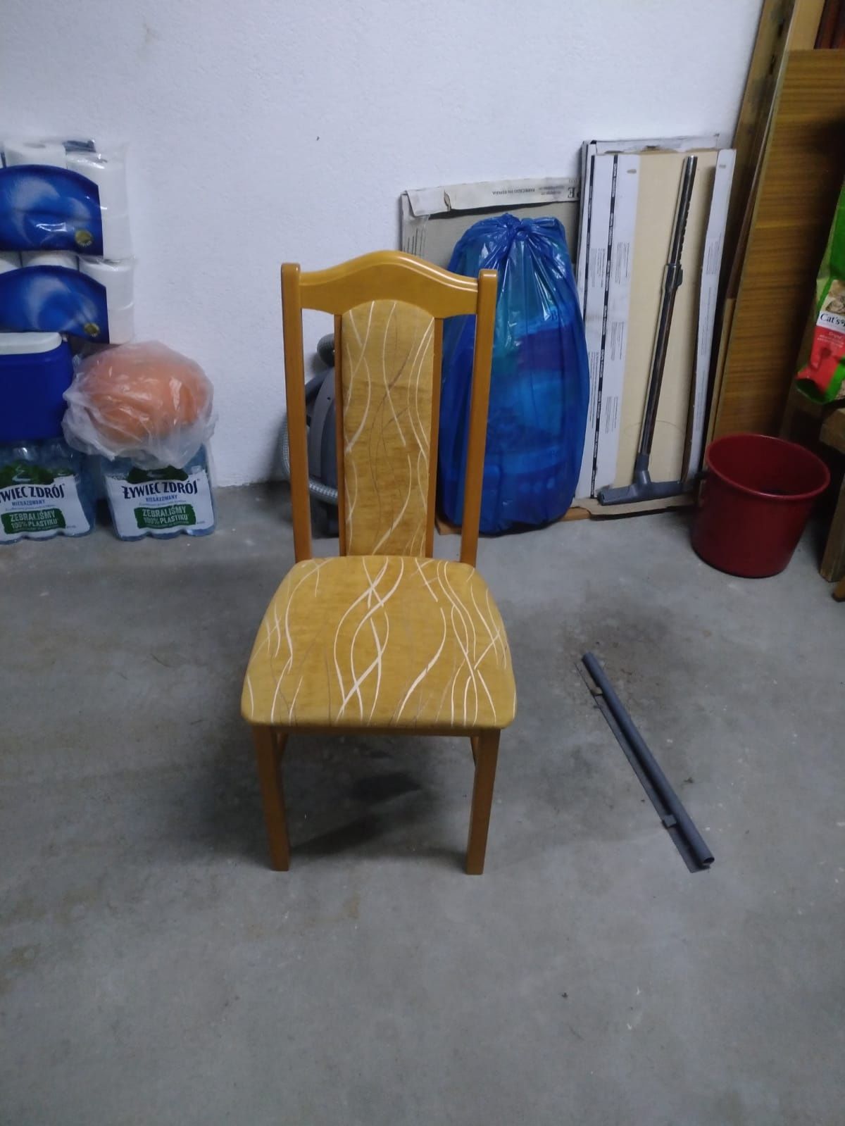 Stół duży + krzesła