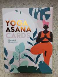 Yoga asana cards, Leaping Hare Press, karty do jogi, Natalie Heath