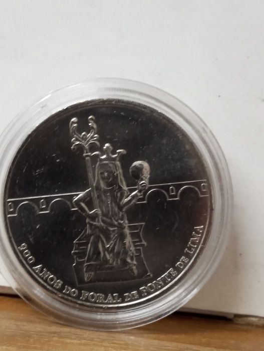 Moedas 900 Anos Foral de Ponte de Lima e  "Coração de Viana" UNC
