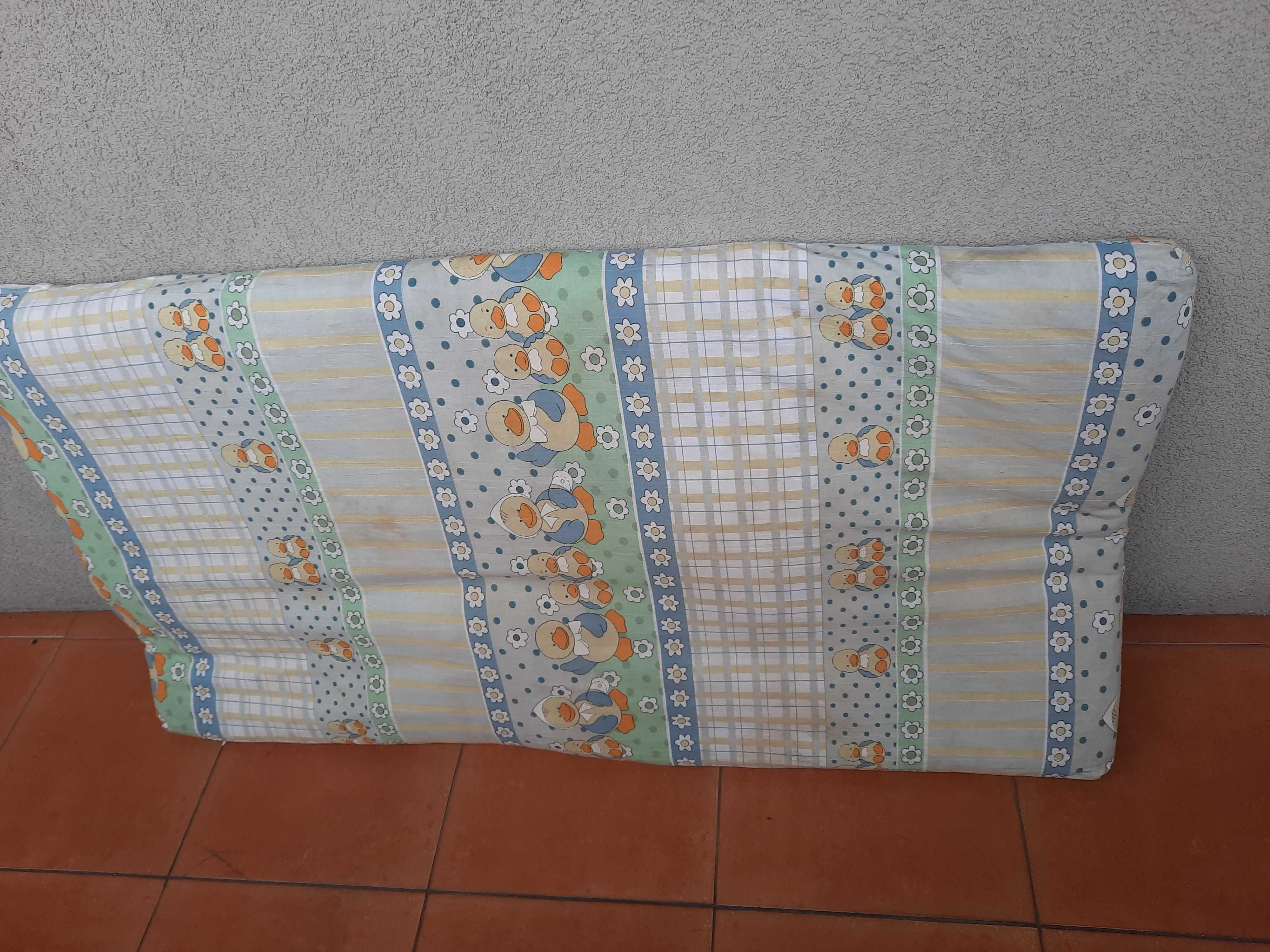 Materac dla dziecka dziecięcy łóżeczka  115x60 Kokos pokorowiec zamek