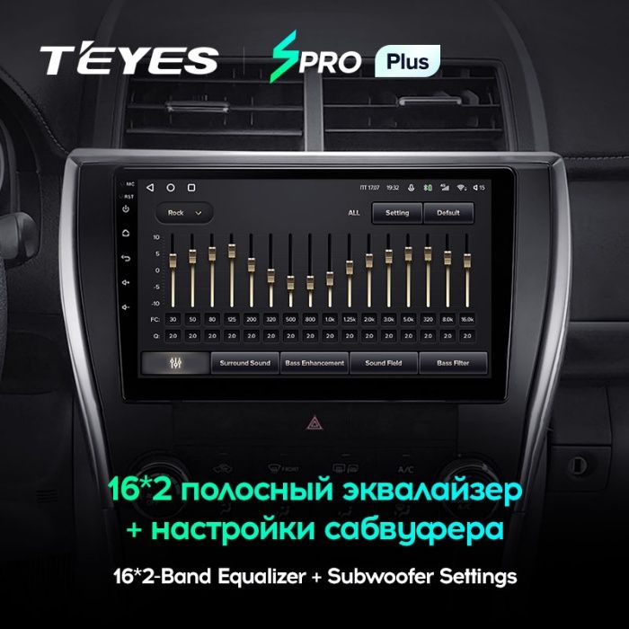 Штатная магнитола Teyes Spro Plus Toyota Camry 7 (2014-2017)