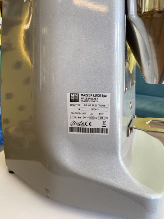 Кавомолка Mazzer Major Elektronic 83 mm