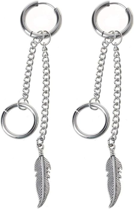 Нові сережки срібло медичне