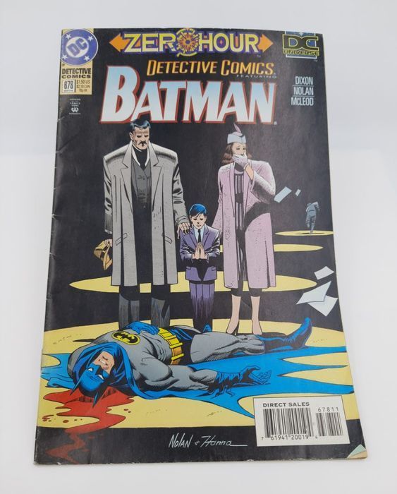 Stary komiks kolekcjonerski Batman 678 DC 1994 po angielsku j.ang