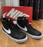 Nike blazer za kostke buty damskie czarno biale sneakers nike NOWE