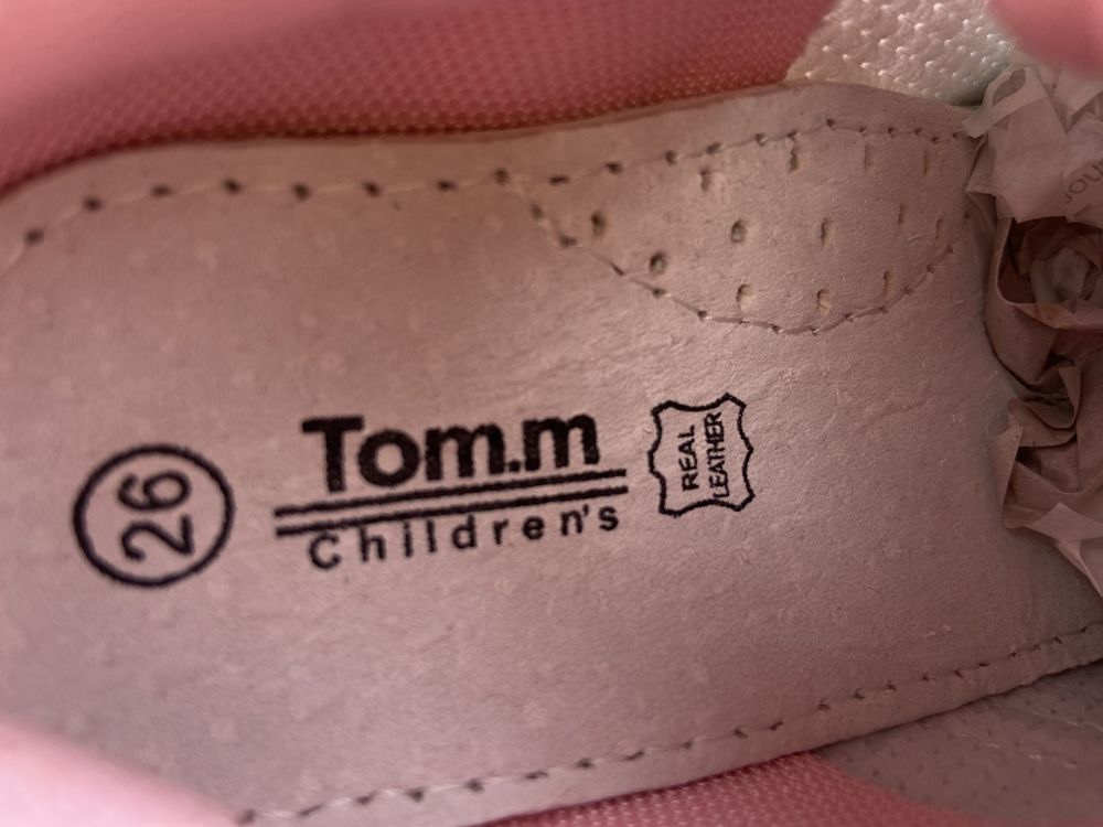 Кросівки Том.м дівчинці, рожеві хамеліон, 23р-28р, арт. 1171