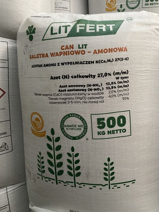 Saletra wapniowa CAN 27% saletrzak z wapnem